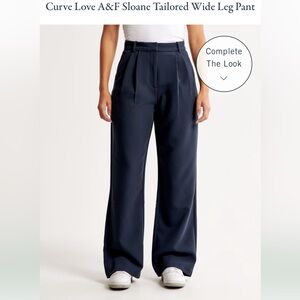 Abercrombie Curve Love Tailored Pants!